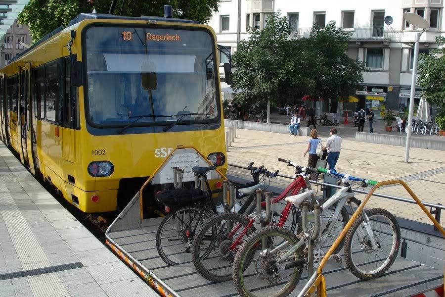 A ride through Stuttgart, Germany